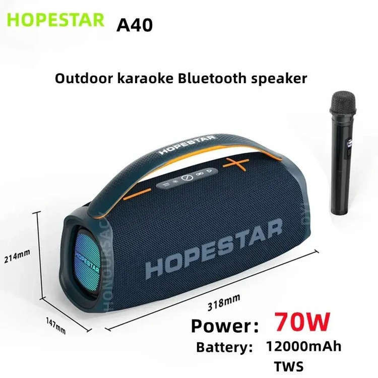 اسپیکر شارژی هوپ استار هاپ استار a40